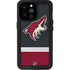 NHL Arizona Coyotes Jersey iPhone 14 Pro Max Waterproof Case