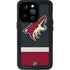 NHL Arizona Coyotes Jersey iPhone 14 Pro Waterproof Case
