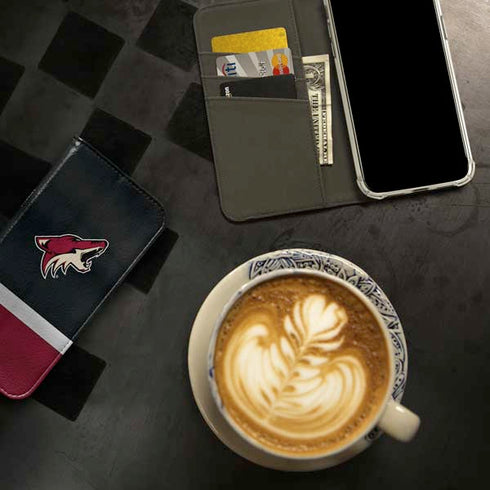 NHL Arizona Coyotes Jersey iPhone 15 Pro Folio Case