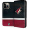 NHL Arizona Coyotes Jersey iPhone 15 Pro Max Folio Case