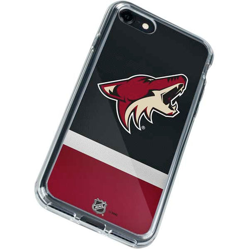 NHL Arizona Coyotes Jersey iPhone SE (2nd & 3rd Gen) Clear Case