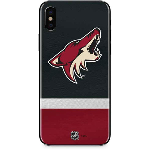 NHL Arizona Coyotes Jersey iPhone X Skin
