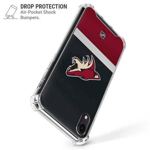 NHL Arizona Coyotes Jersey iPhone XR Clear Case
