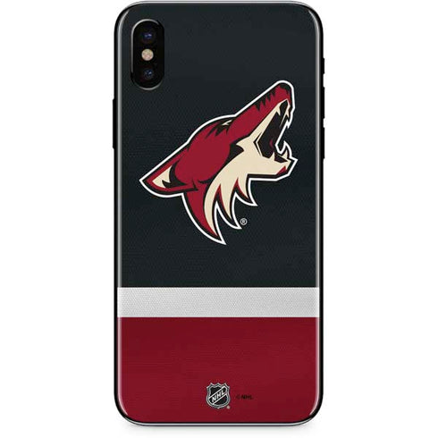 NHL Arizona Coyotes Jersey iPhone XS Skin