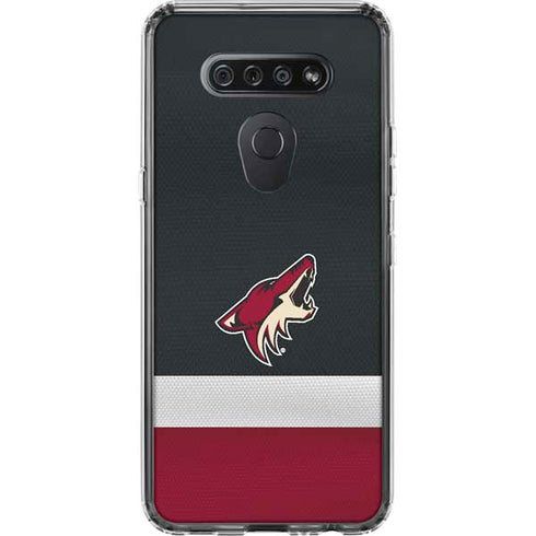 NHL Arizona Coyotes Jersey LG K51/Q51 Clear Case