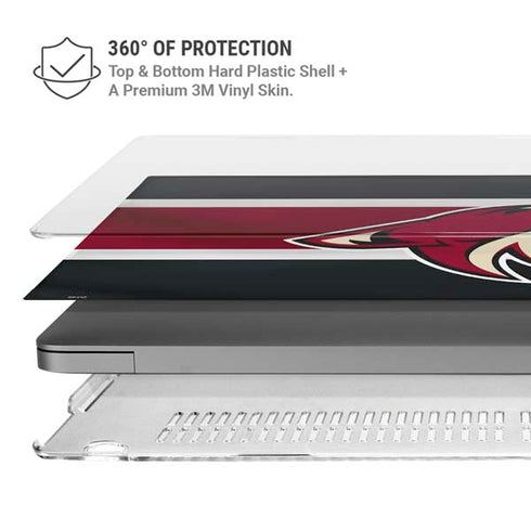 NHL Arizona Coyotes Jersey MacBook Pro 16in (2021-25) Case plus Skin