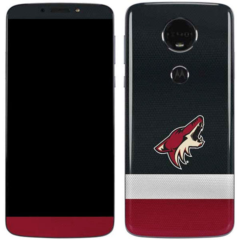 NHL Arizona Coyotes Jersey Moto E5 Plus Skin