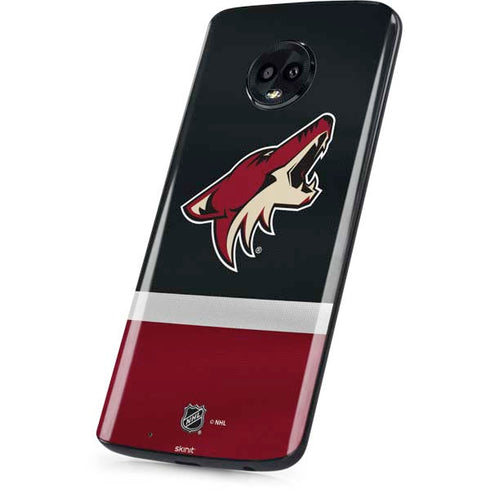 NHL Arizona Coyotes Jersey Moto G6 Skin