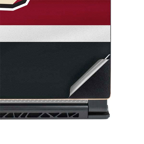 NHL Arizona Coyotes Jersey MSI GS65 Stealth Laptop Skin