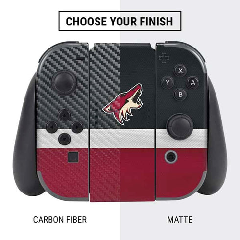 NHL Arizona Coyotes Jersey Nintendo Switch Bundle Skin