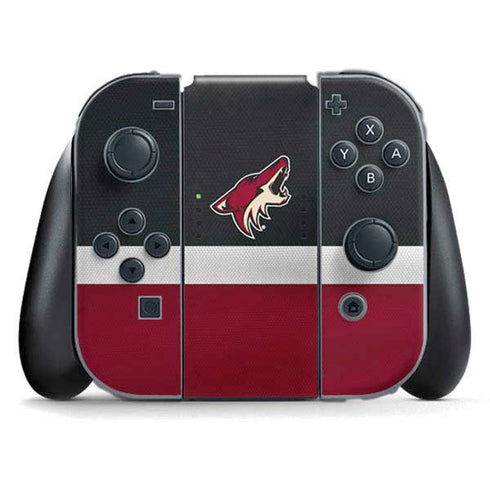 NHL Arizona Coyotes Jersey Nintendo Switch (2017-2021) Joy-Con Controller Skin