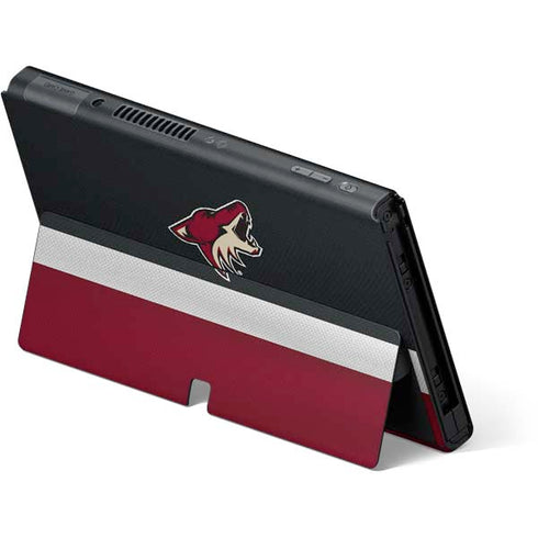 NHL Arizona Coyotes Jersey Nintendo Switch OLED (2021) Skin