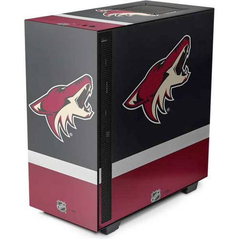 NHL Arizona Coyotes Jersey NZXT H510 Compact ATX Mid-Tower Case Skin