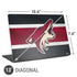 NHL Arizona Coyotes Jersey Universal Laptop 13in (10.6 x 7.6in) Skin