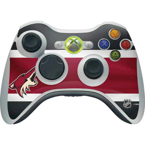 NHL Arizona Coyotes Jersey Xbox 360 Wireless Controller Skin