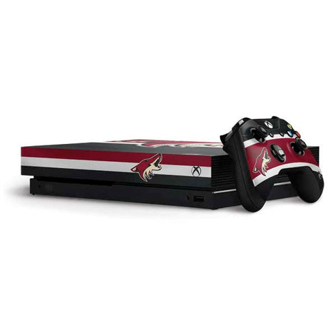 NHL Arizona Coyotes Jersey Xbox One X Bundle Skin
