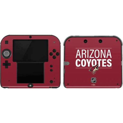 NHL Arizona Coyotes Lineup Nintendo 2DS Skin