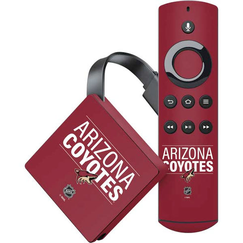 NHL Arizona Coyotes Lineup Amazon Fire TV Skin