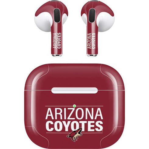NHL Arizona Coyotes Lineup Apple AirPods (3rd Gen 2021) Skin
