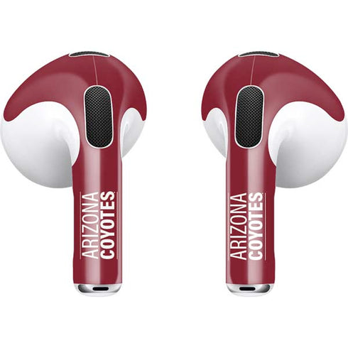 NHL Arizona Coyotes Lineup Apple AirPods (3rd Gen 2021) Skin