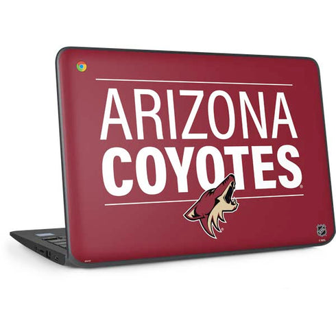 NHL Arizona Coyotes Lineup HP Chromebook Skin