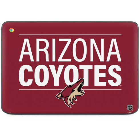 NHL Arizona Coyotes Lineup HP Chromebook Skin
