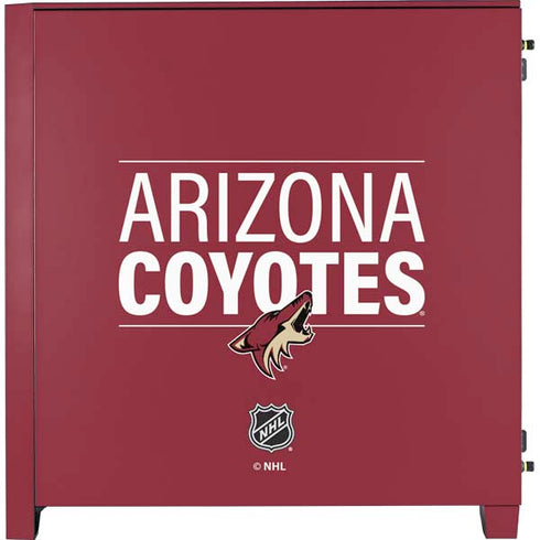 NHL Arizona Coyotes Lineup Corsair 4000D Tempered Glass Mid-Tower ATX Case Skin