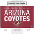 NHL Arizona Coyotes Lineup Dell Vostro Skin