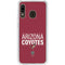 NHL Arizona Coyotes Lineup Galaxy A20 Clear Case