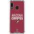 NHL Arizona Coyotes Lineup Galaxy A30 Clear Case