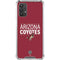NHL Arizona Coyotes Lineup Galaxy A32 5G Clear Case