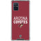 NHL Arizona Coyotes Lineup Galaxy A71 5G Clear Case