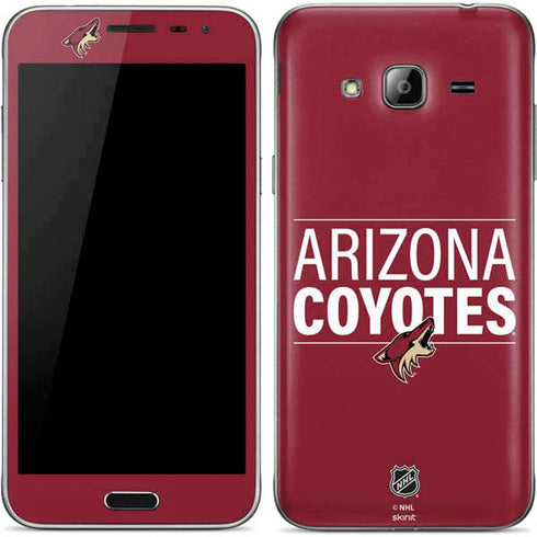 NHL Arizona Coyotes Lineup Galaxy J3 Skin