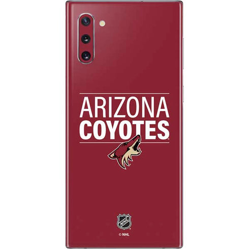 NHL Arizona Coyotes Lineup Galaxy Note 10 Skin