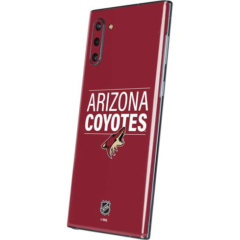 NHL Arizona Coyotes Lineup Galaxy Note 10 Skin