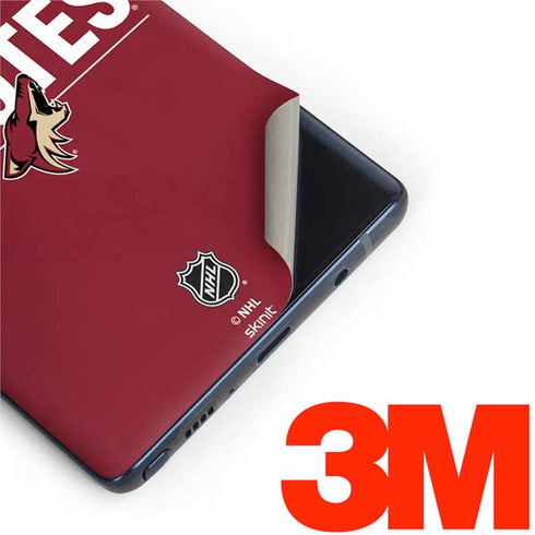 NHL Arizona Coyotes Lineup Galaxy Note 9 Skin