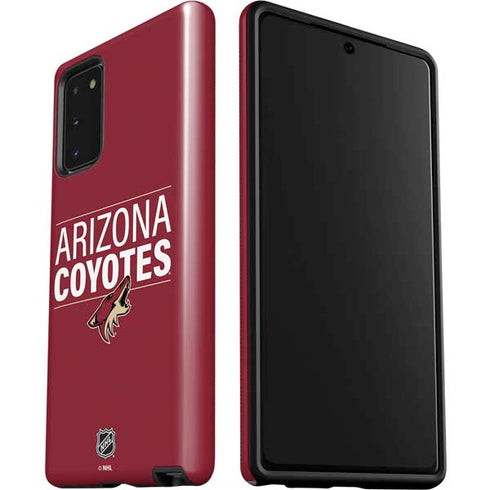 NHL Arizona Coyotes Lineup Galaxy Note20 5G Pro Case