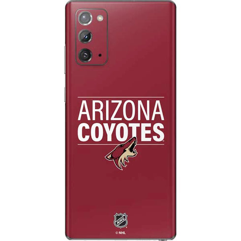 NHL Arizona Coyotes Lineup Galaxy Note20 5G Skin