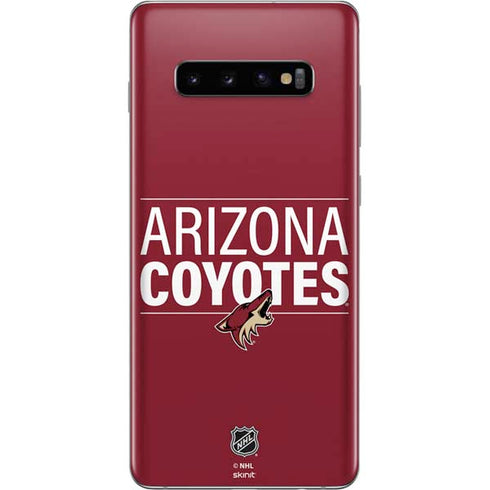 NHL Arizona Coyotes Lineup Galaxy S10 Plus Skin