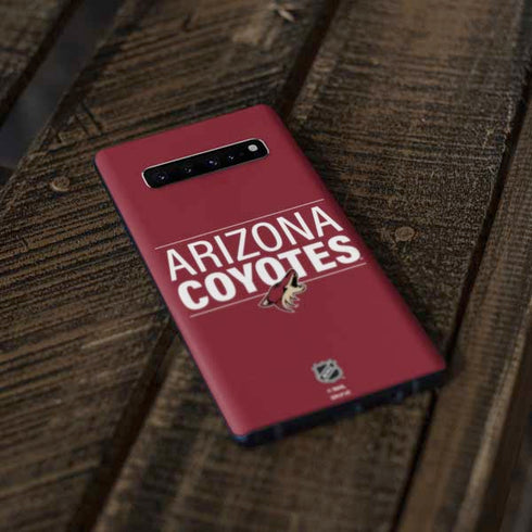 NHL Arizona Coyotes Lineup Galaxy S10 Skin