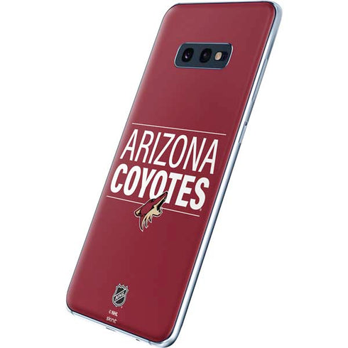 NHL Arizona Coyotes Lineup Galaxy S10e Skin