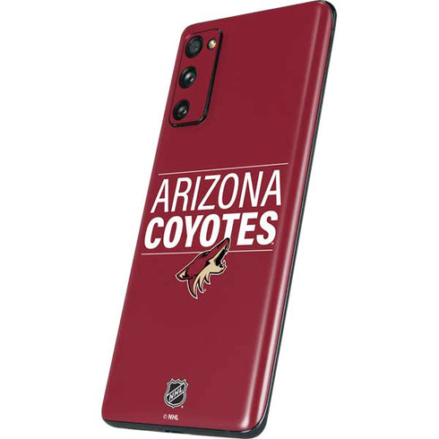 NHL Arizona Coyotes Lineup Galaxy S20 Fan Edition Skin