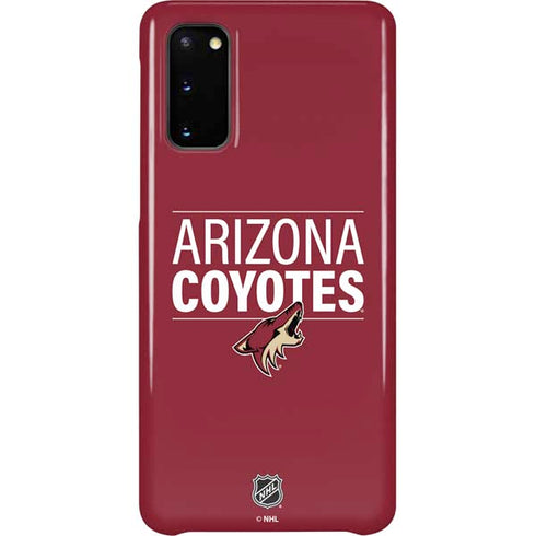 NHL Arizona Coyotes Lineup Galaxy S20 Lite Case
