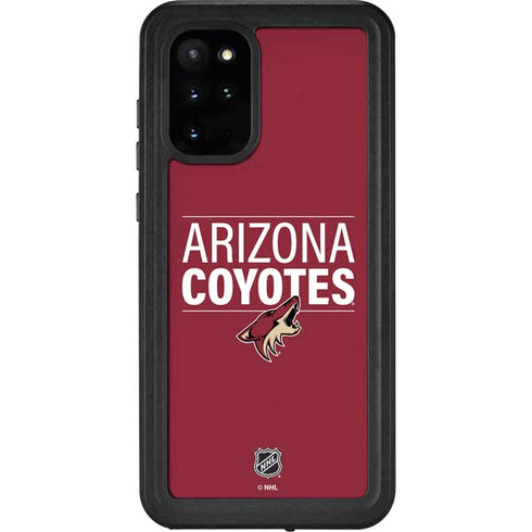 NHL Arizona Coyotes Lineup Galaxy S20 Plus Waterproof Case