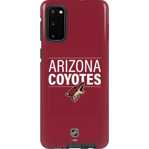 NHL Arizona Coyotes Lineup Galaxy S20 Pro Case