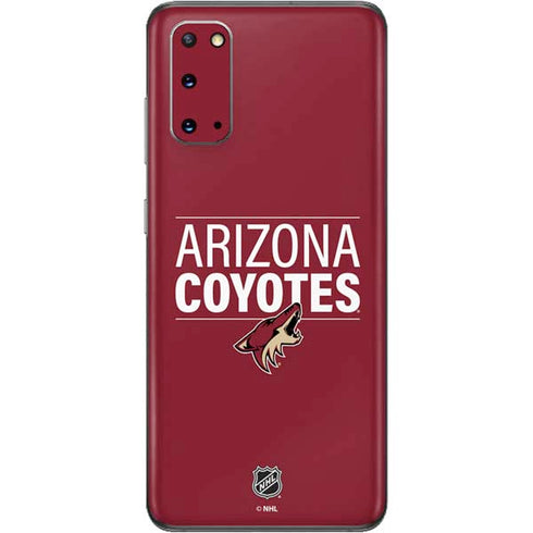 NHL Arizona Coyotes Lineup Galaxy S20 Skin