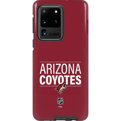 NHL Arizona Coyotes Lineup Galaxy S20 Ultra 5G Pro Case