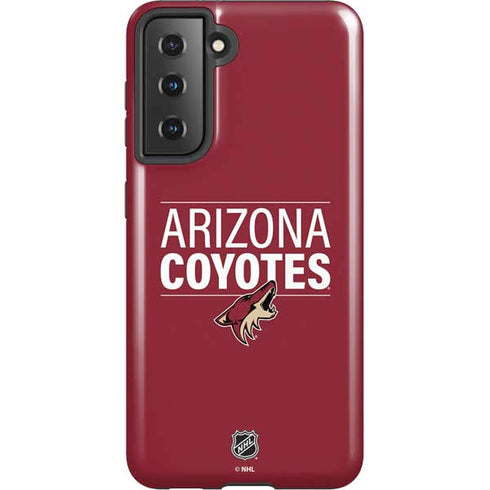 NHL Arizona Coyotes Lineup Galaxy S21 5G Pro Case