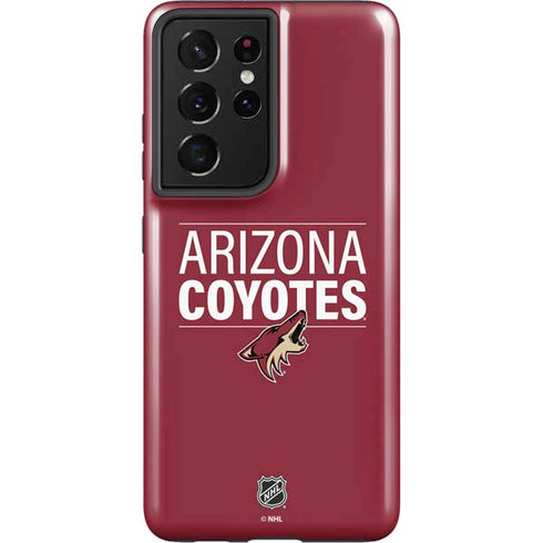 NHL Arizona Coyotes Lineup Galaxy S21 Ultra 5G Pro Case