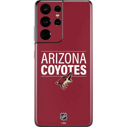 NHL Arizona Coyotes Lineup Galaxy S21 Ultra 5G Skin